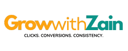 Grow with Zain Logo