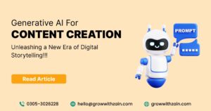 Generative AI for Content Creation.