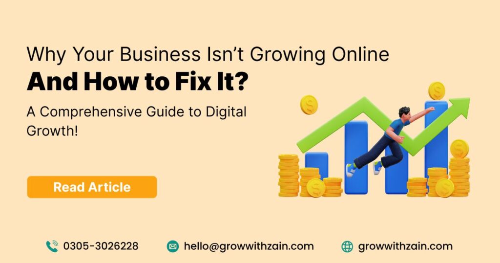 Why Your Business Isn't Growing Online