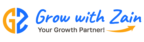 Grow with Zain Logo
